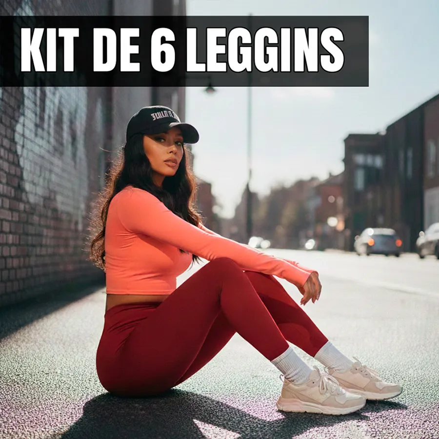 P-160 KIT DE 6 LEGGINS 7417